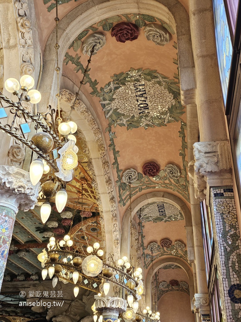 加泰隆尼亞音樂宮，巴塞隆納唯一的現代主義音樂廳 (世界文化遺產)