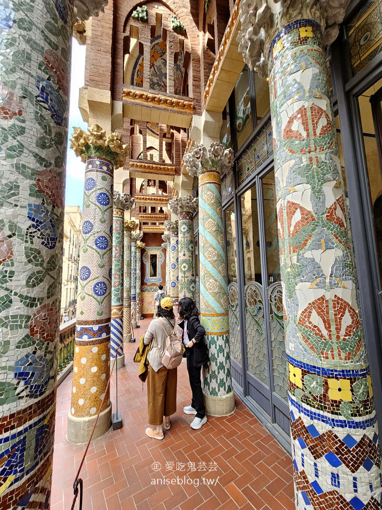 加泰隆尼亞音樂宮，巴塞隆納唯一的現代主義音樂廳 (世界文化遺產)