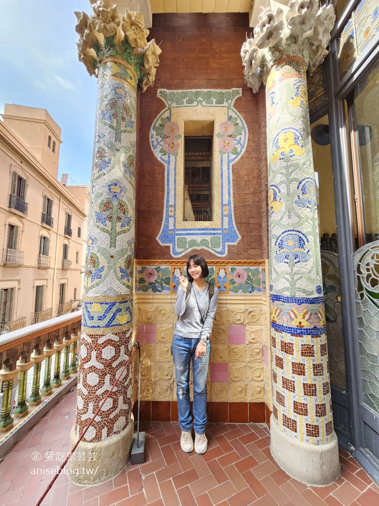 加泰隆尼亞音樂宮，巴塞隆納唯一的現代主義音樂廳 (世界文化遺產)