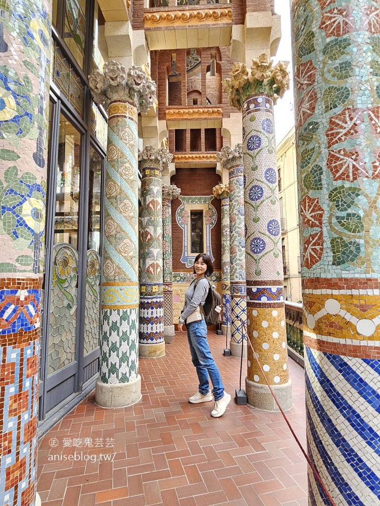 加泰隆尼亞音樂宮，巴塞隆納唯一的現代主義音樂廳 (世界文化遺產)