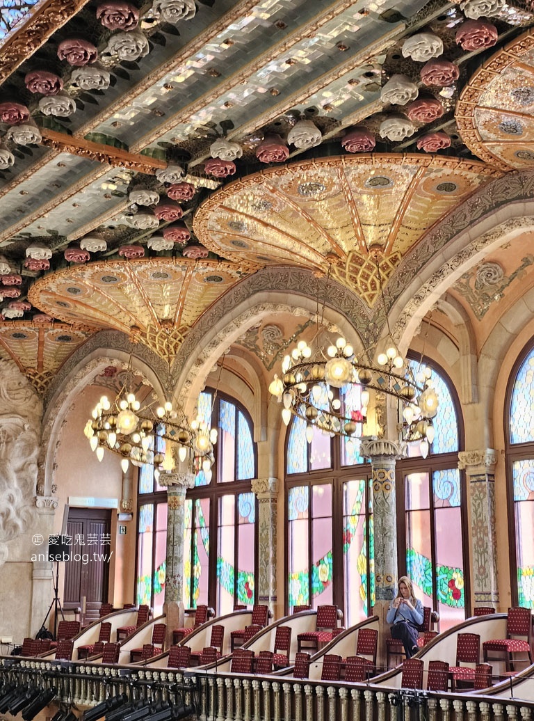 加泰隆尼亞音樂宮，巴塞隆納唯一的現代主義音樂廳 (世界文化遺產)