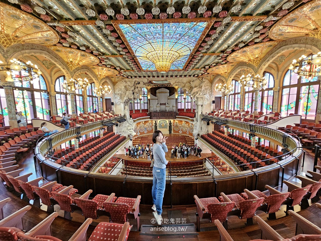 加泰隆尼亞音樂宮，巴塞隆納唯一的現代主義音樂廳 (世界文化遺產)