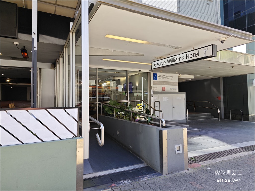 布里斯本住宿 |  George Williams Hotel ，鄰近皇后街精華地段，平價又方便