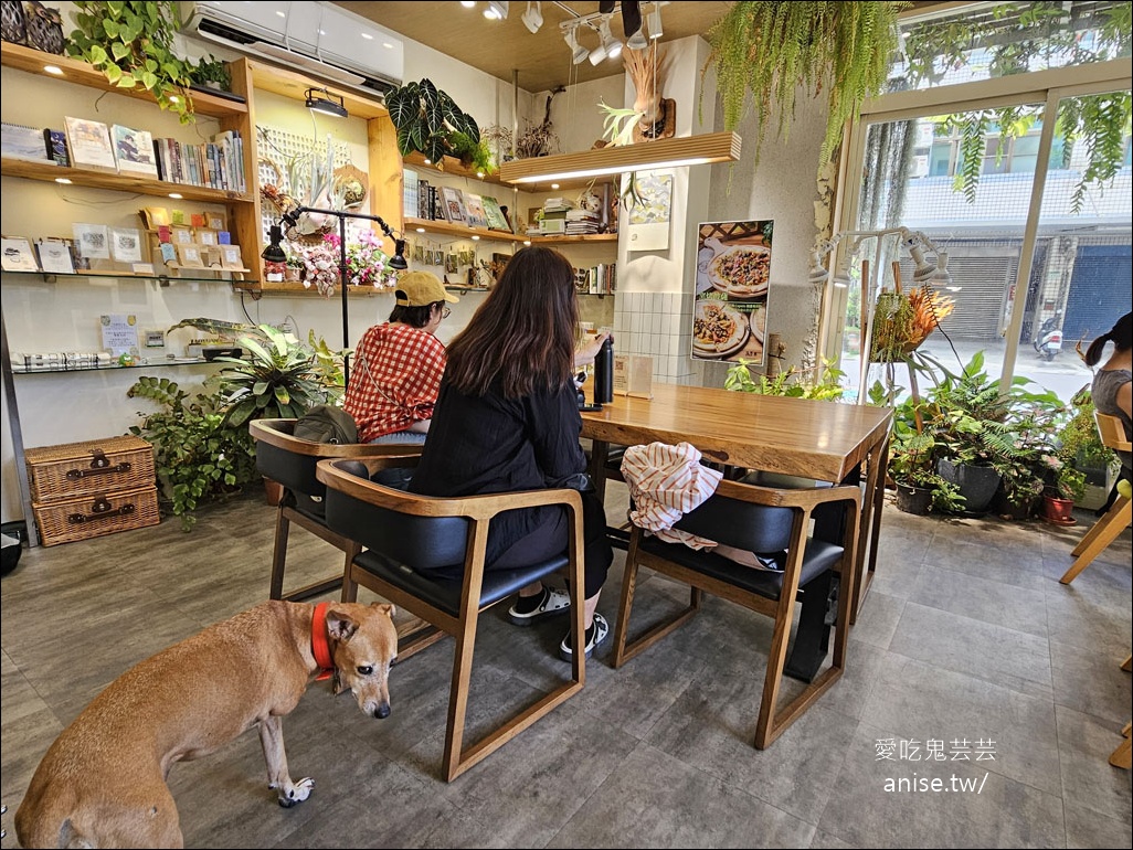 藝文特區美食 | 書帶蕨義式餐廳/獨立書店 (寵物友善)