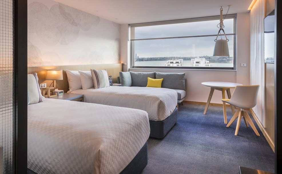 奥克蘭住宿 | M Social Hotel Auckland，碼頭旁的海景飯店，美喔！ @愛吃鬼芸芸