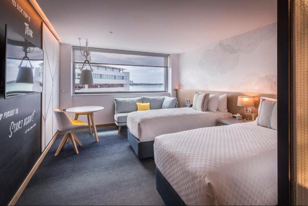 奥克蘭住宿 | M Social Hotel Auckland，碼頭旁的海景飯店，美喔！
