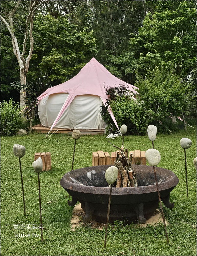 寨酌然野奢庄園，豪華露營、頂級Villa，一泊三食根本超享受！