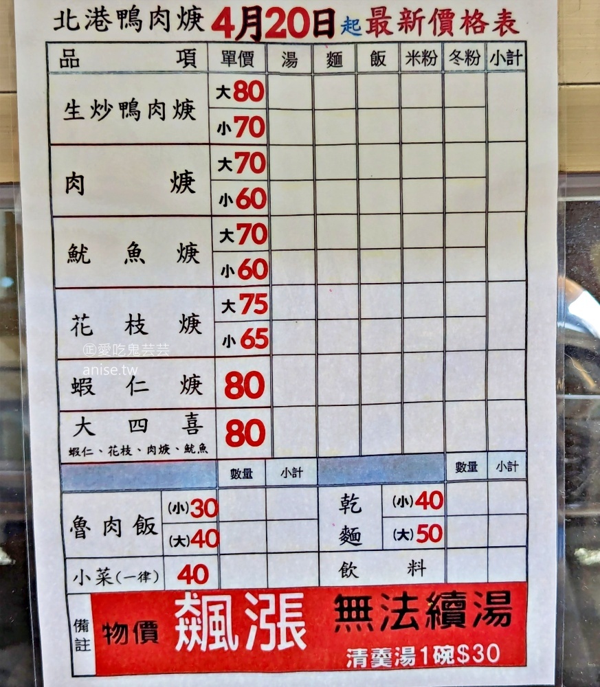 國隆路北港生炒鴨肉羹，在地推薦捷運菜寮站美食(姊姊食記)