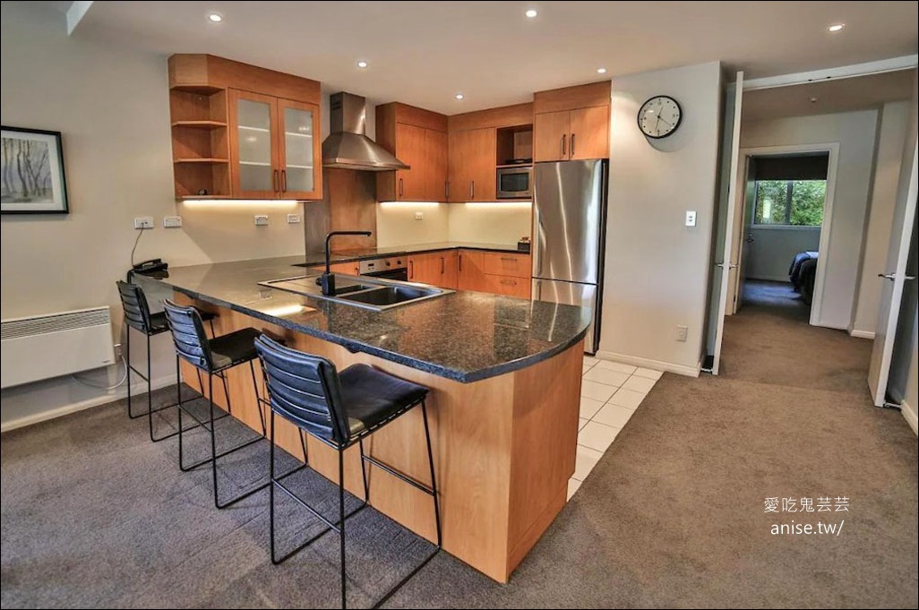 瓦納卡Wanaka住宿 | Lakeside Apartments，超完善的湖畔公寓 (世界上最孤獨的樹)