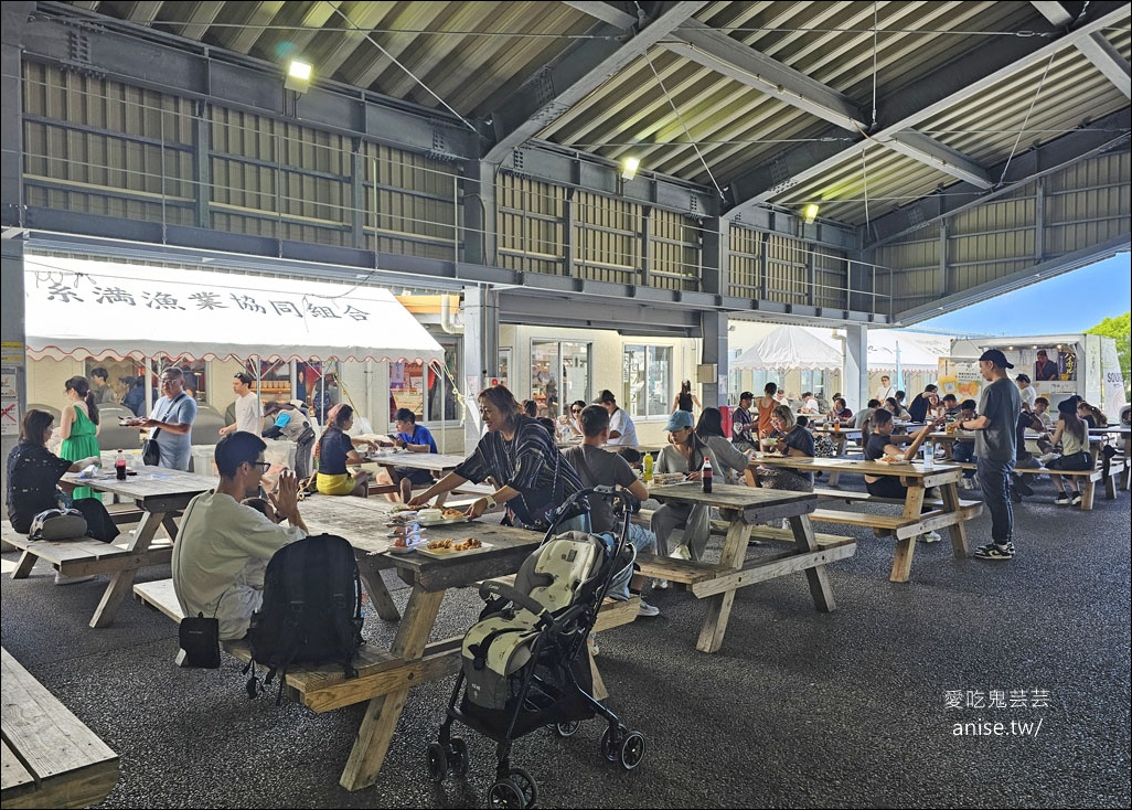 糸滿魚市場@沖繩海鮮，各式各樣海鮮，瘋狂拿是不用錢逆？