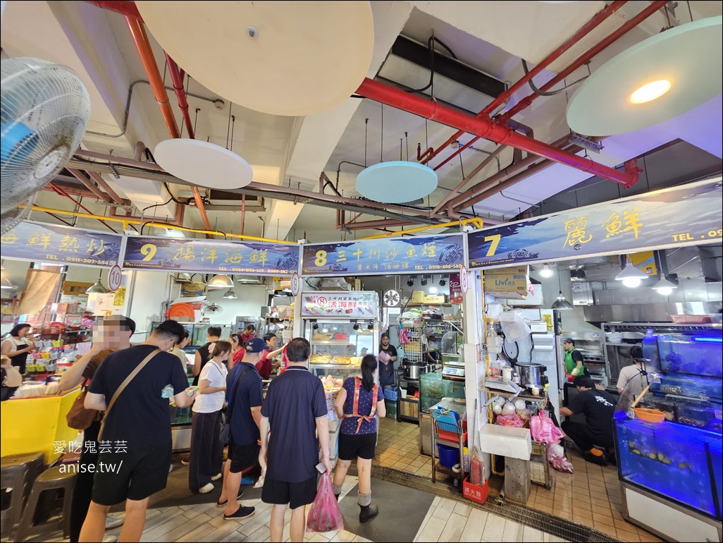 龜吼漁港漁夫市集 | 一樓買海鮮、二樓熱炒+代客料理，用餐區無敵海景太厲害！