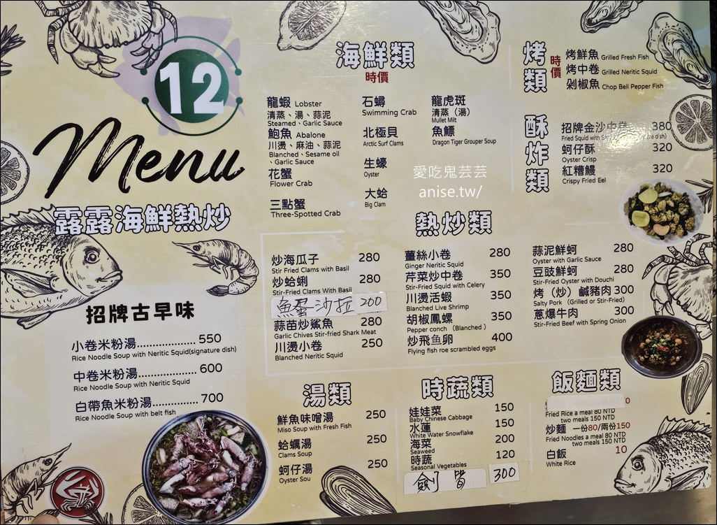 龜吼漁港漁夫市集 | 一樓買海鮮、二樓熱炒+代客料理，用餐區無敵海景太厲害！