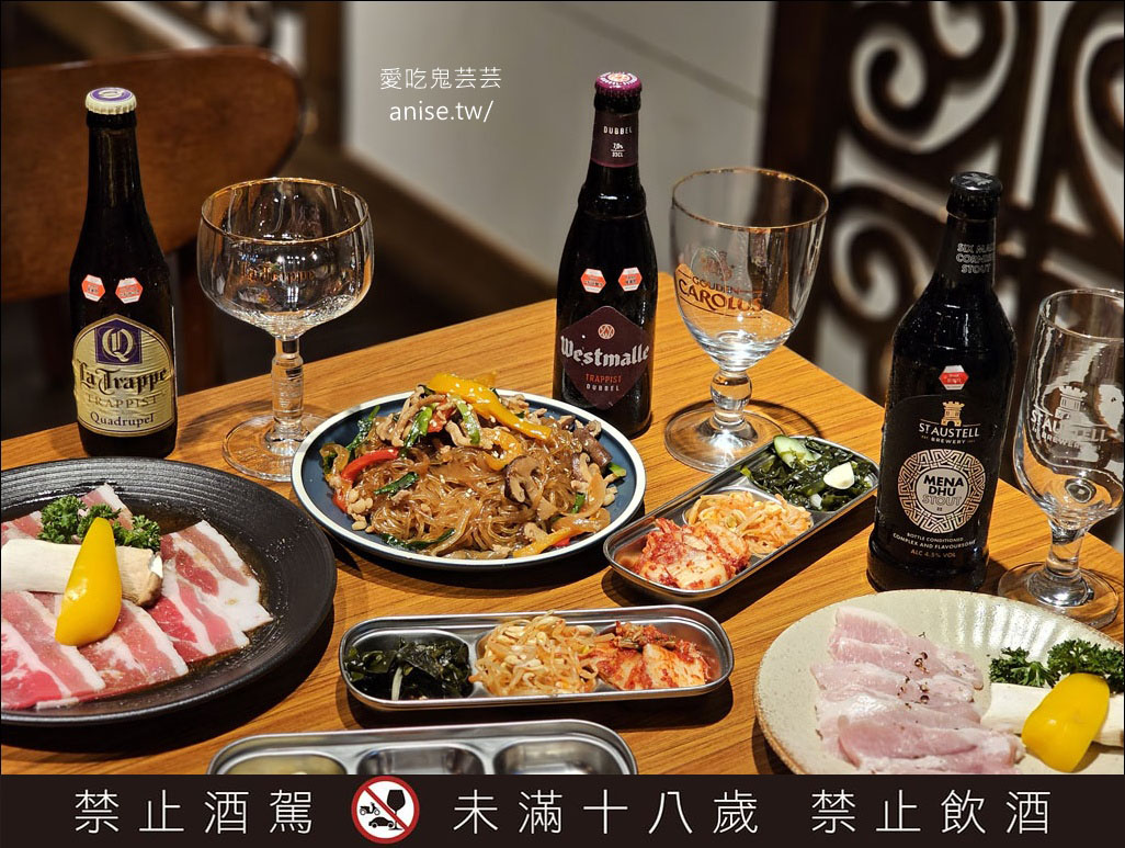 ABV 韓式餐酒館ｘ精釀啤酒，侍酒師教你挑選最搭配餐點精釀啤酒的秘訣！(文末菜單)