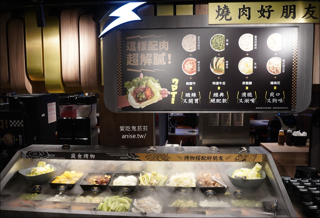 肉次方 燒肉放題 | 燒肉店也有壽喜燒吃到飽？還添加貴族糖果金平糖，原塊牛排務必吃好吃滿！