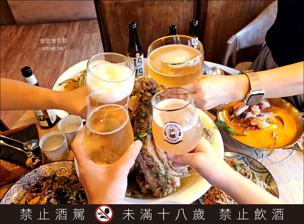 ABV南洋餐酒館(近國父紀念館2號出口)，道地過癮的泰國料理 (文末菜單)