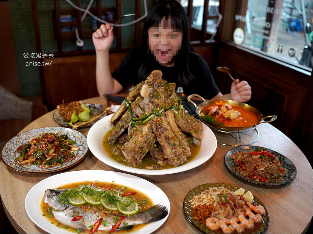 ABV南洋餐酒館(近國父紀念館2號出口)，道地過癮的泰國料理 (文末菜單) @愛吃鬼芸芸