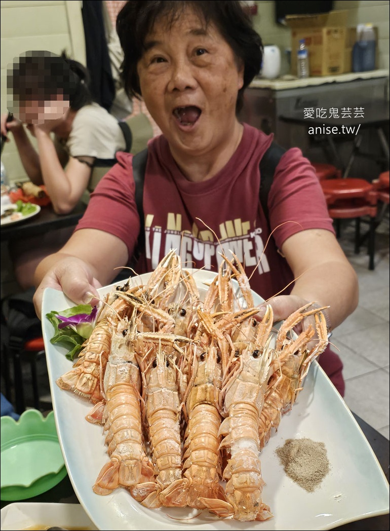 來益漁行(海燒)，礁溪海鮮N訪，角蝦、甜蝦吃到飽也太爽，紅喉超讚