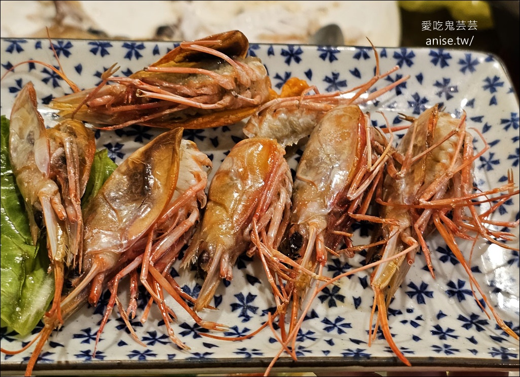 來益漁行(海燒)，礁溪海鮮N訪，角蝦、甜蝦吃到飽也太爽，紅喉超讚