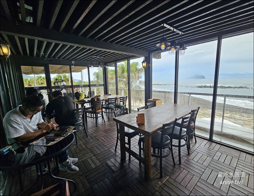 川岩 River Stone Coffee，頭城海邊絕景咖啡 (寵物友善)