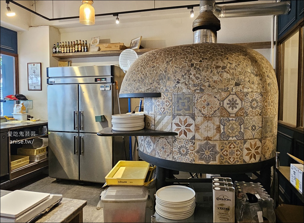 旋轉披薩Gira Pizza，道地拿坡里Pizza 超好味！