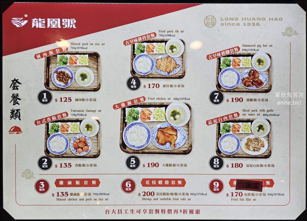 龍凰 ( ㄏㄨㄤ/ ) 號，80年老店在微風台大醫院商場被我找到了！