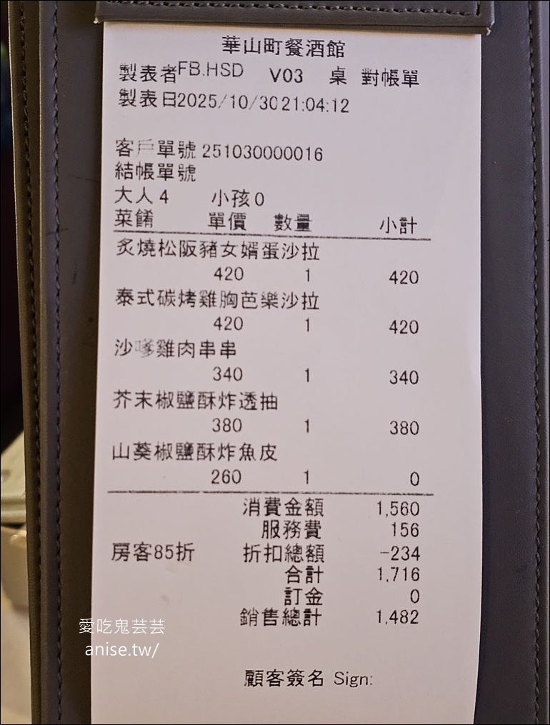 華山町餐酒館，忠孝新生站質感餐酒館，周末夜貓好去處