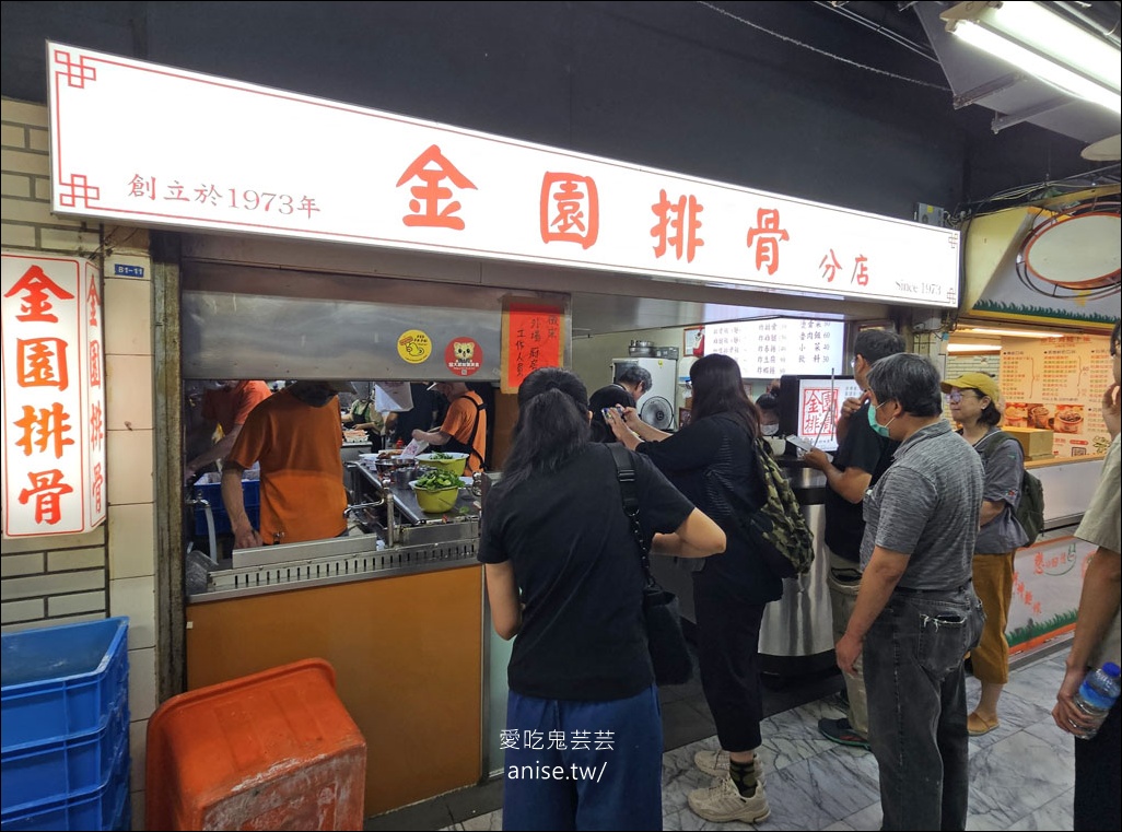 金園排骨萬年店，超過一甲子的超厚排骨老店，從小吃到大！