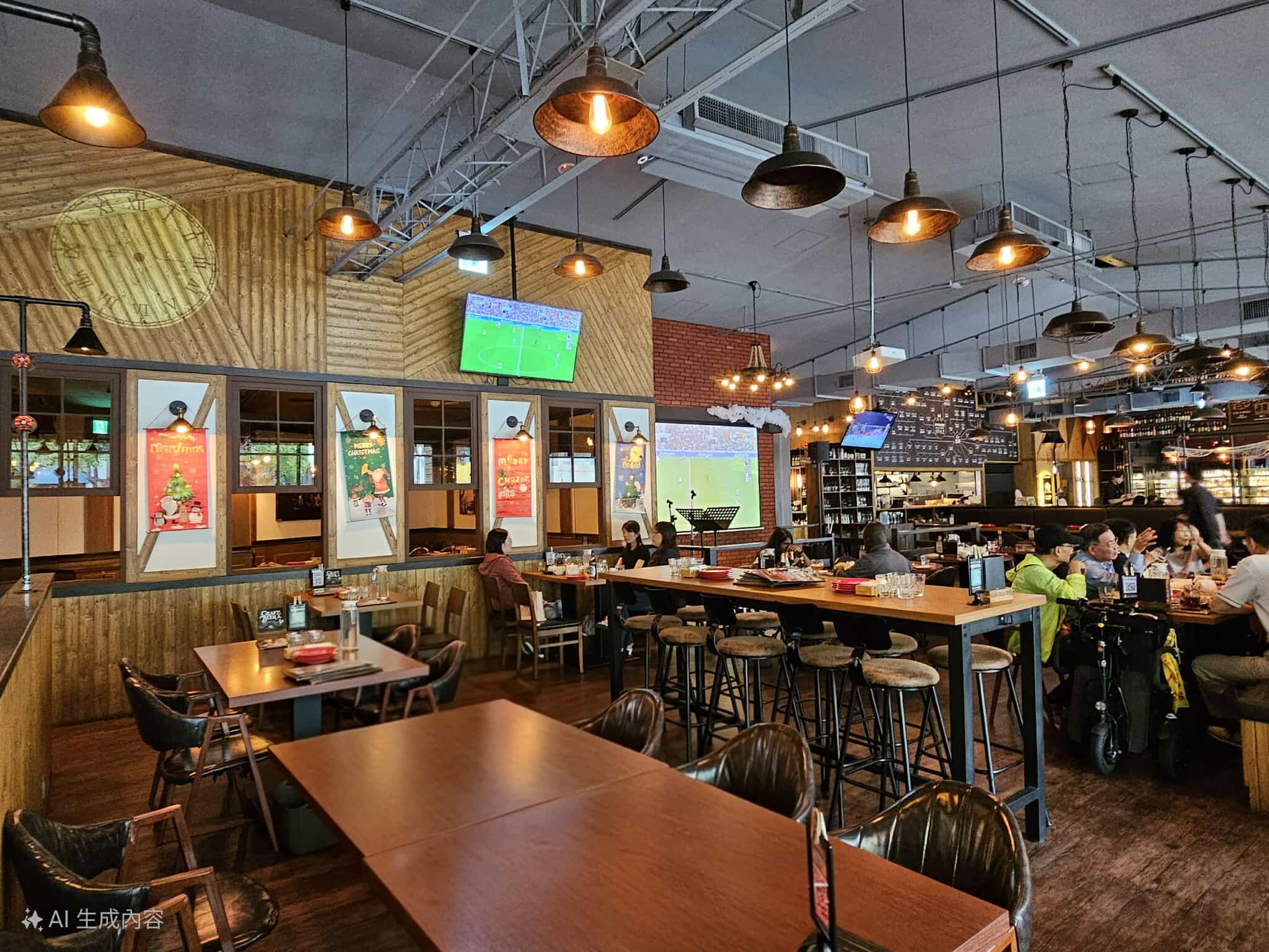 ABV地中海餐酒館台中概念店，全台啤酒種類最多，宛如啤酒博物館！