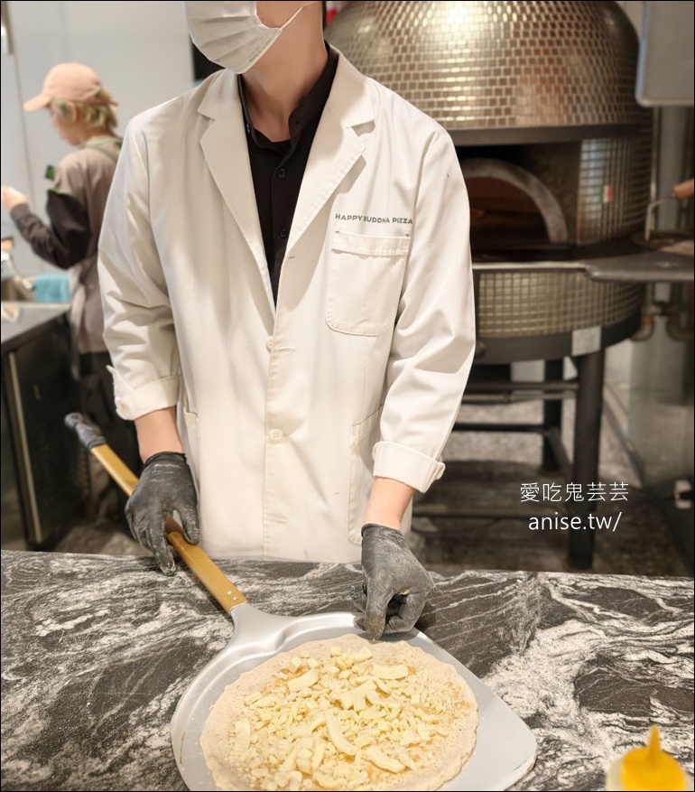 批薩謎勒 Happy Buddha Pizza，捷運中山國小站超值Pizza、義大利麵，很不錯耶！