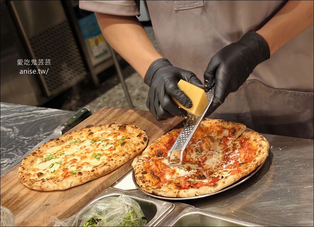 批薩謎勒 Happy Buddha Pizza，捷運中山國小站超值Pizza、義大利麵，很不錯耶！