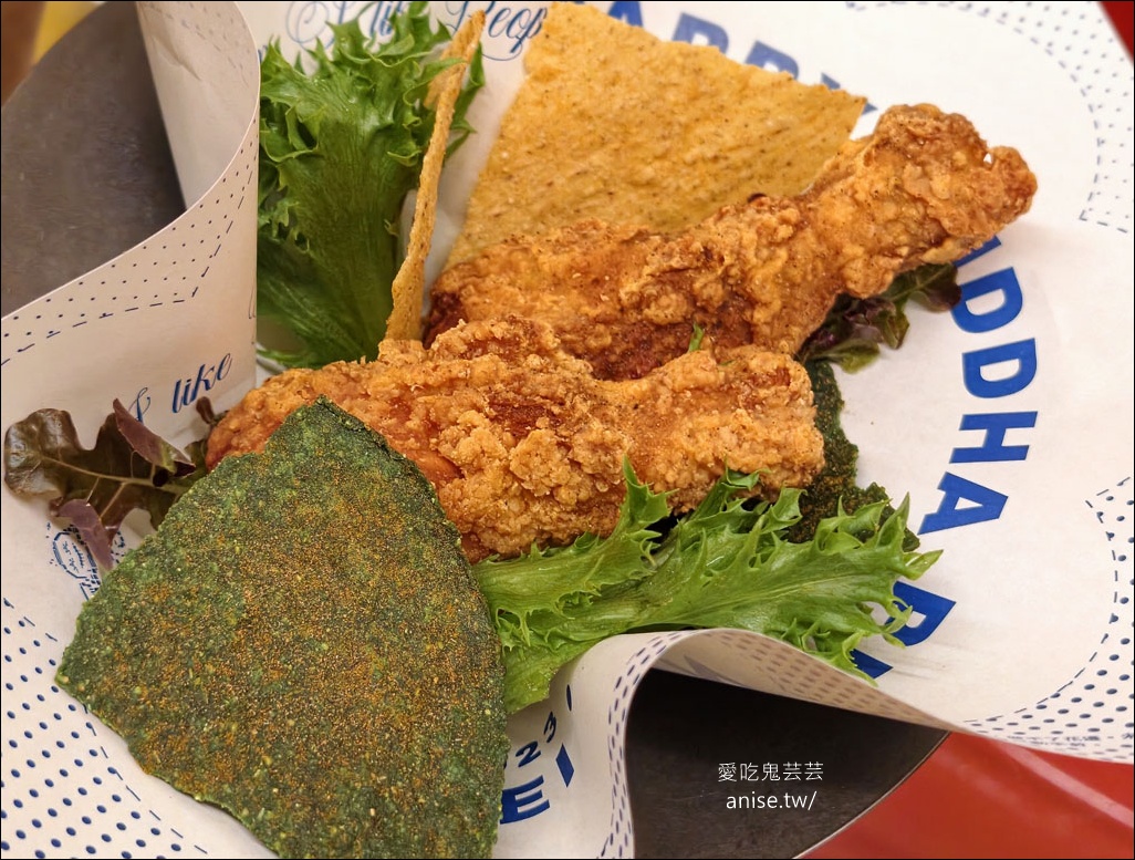 批薩謎勒 Happy Buddha Pizza，捷運中山國小站超值Pizza、義大利麵，很不錯耶！