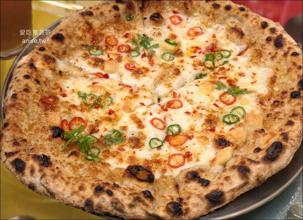 批薩謎勒 Happy Buddha Pizza，捷運中山國小站超值Pizza、義大利麵，很不錯耶！