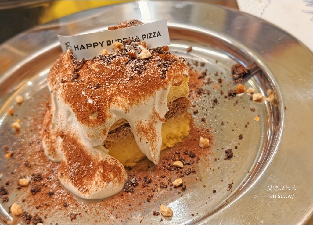 批薩謎勒 Happy Buddha Pizza，捷運中山國小站超值Pizza、義大利麵，很不錯耶！