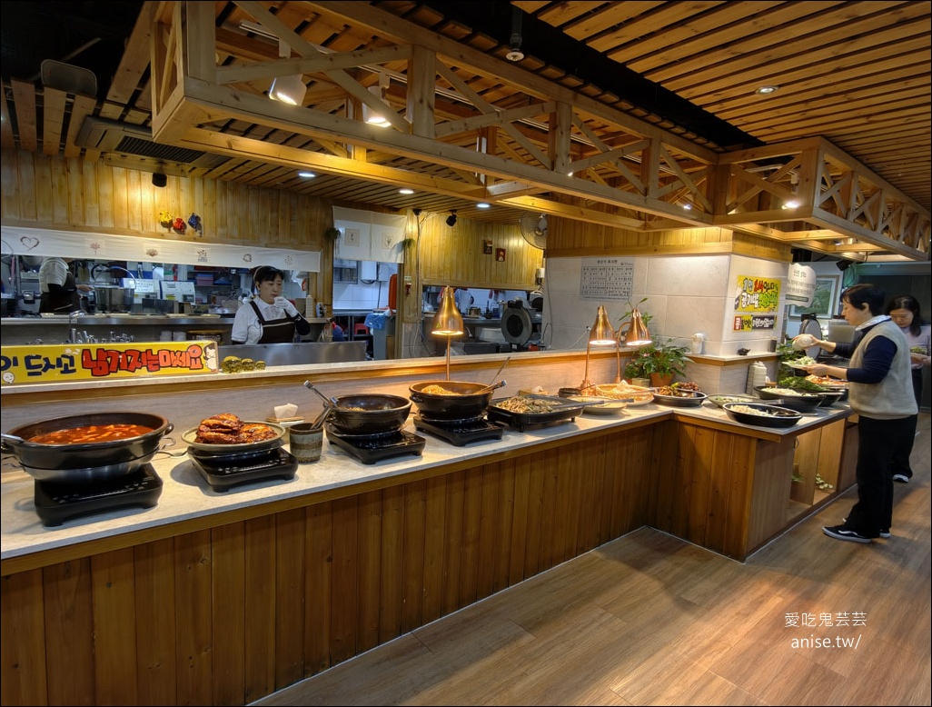 豆田裡 | 釜山南浦洞、扎嘎其美食，韓式自助餐吃到飽，有釜山媽媽的味道，一個人也可以吃得超豐盛！