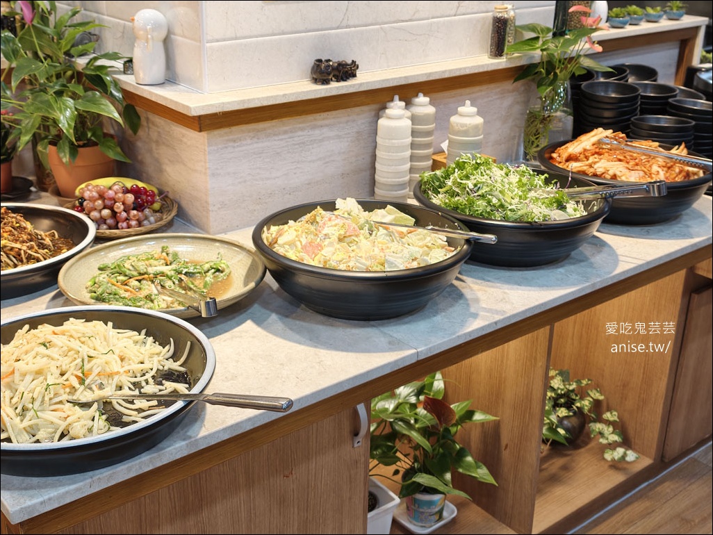 豆田裡 | 釜山南浦洞、扎嘎其美食，韓式自助餐吃到飽，有釜山媽媽的味道，一個人也可以吃得超豐盛！