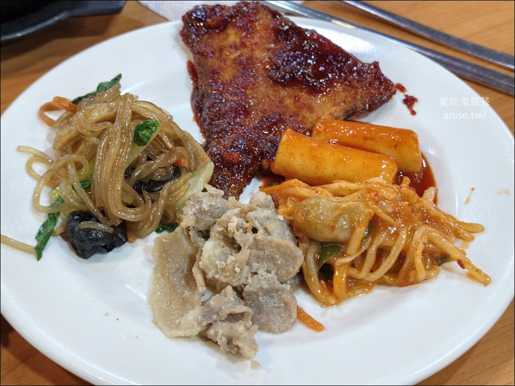 豆田裡 | 釜山南浦洞、扎嘎其美食，韓式自助餐吃到飽，有釜山媽媽的味道，一個人也可以吃得超豐盛！