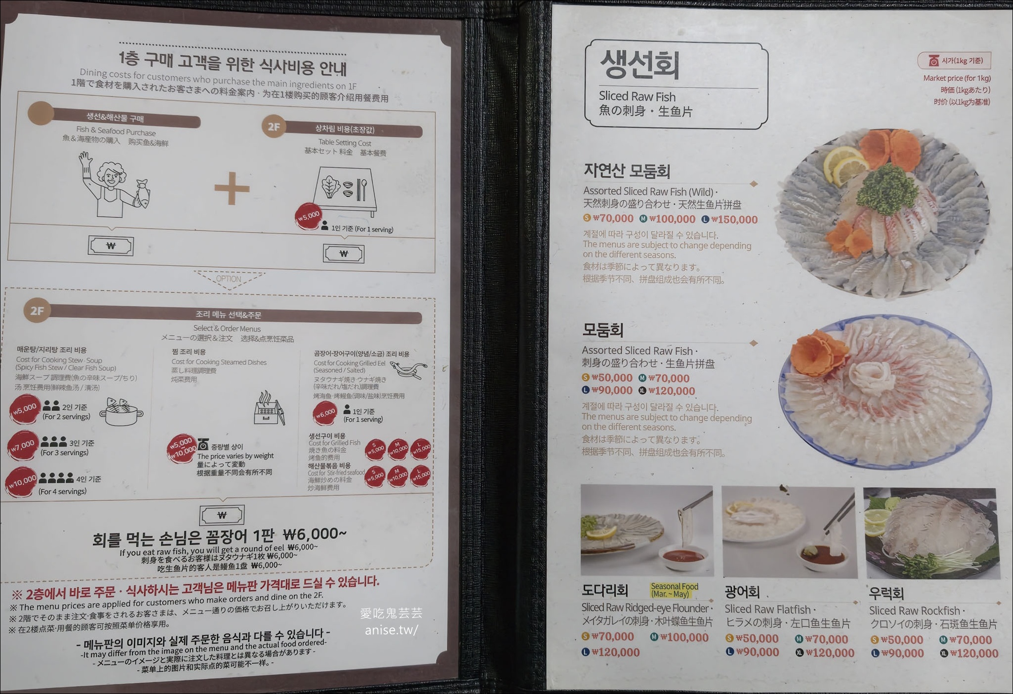 釜山吃帝王蟹、鮑魚！札嘎其市場生猛海鮮推薦