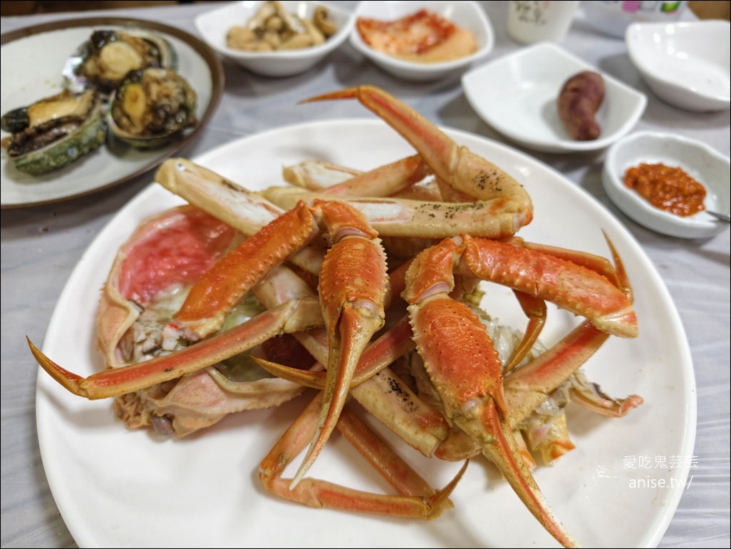 釜山吃帝王蟹、鮑魚！札嘎其市場生猛海鮮推薦