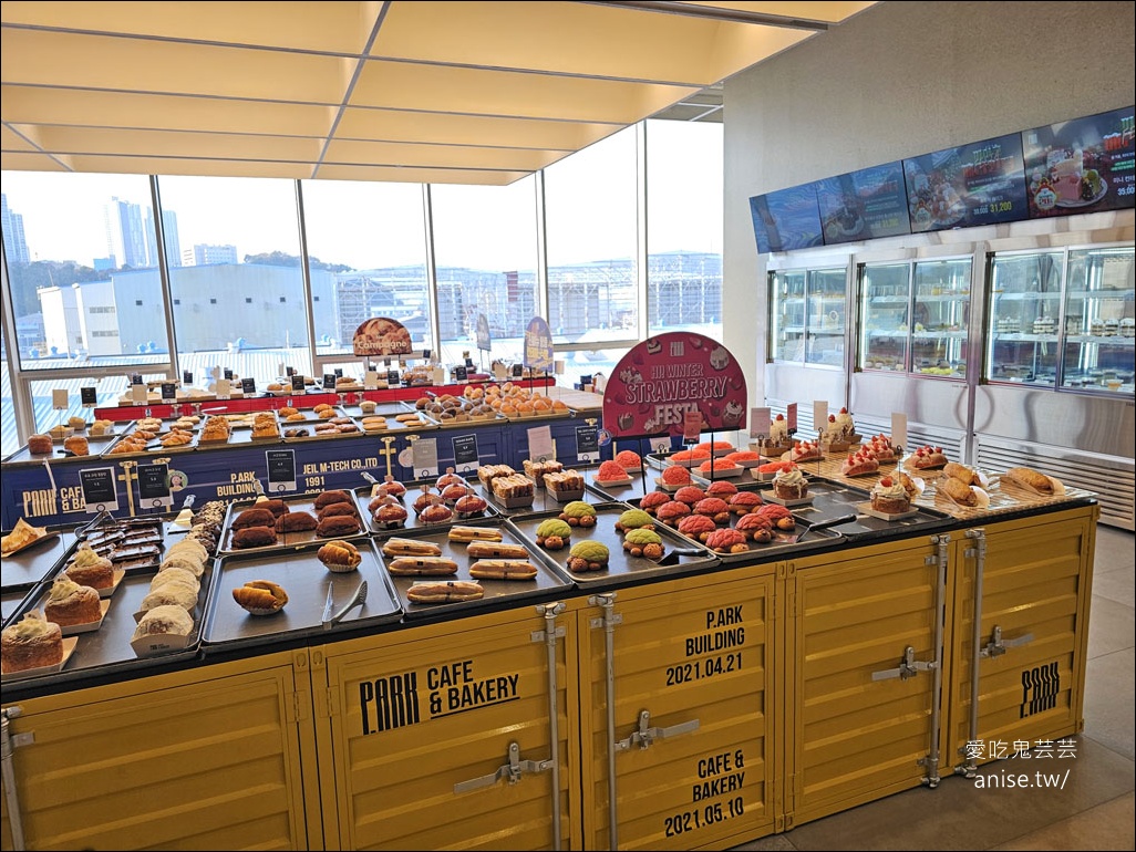 P.ARK，釜山影島海景咖啡廳，不僅有絕景，烘焙也超有水準！