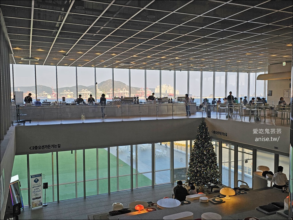 P.ARK，釜山影島海景咖啡廳，不僅有絕景，烘焙也超有水準！