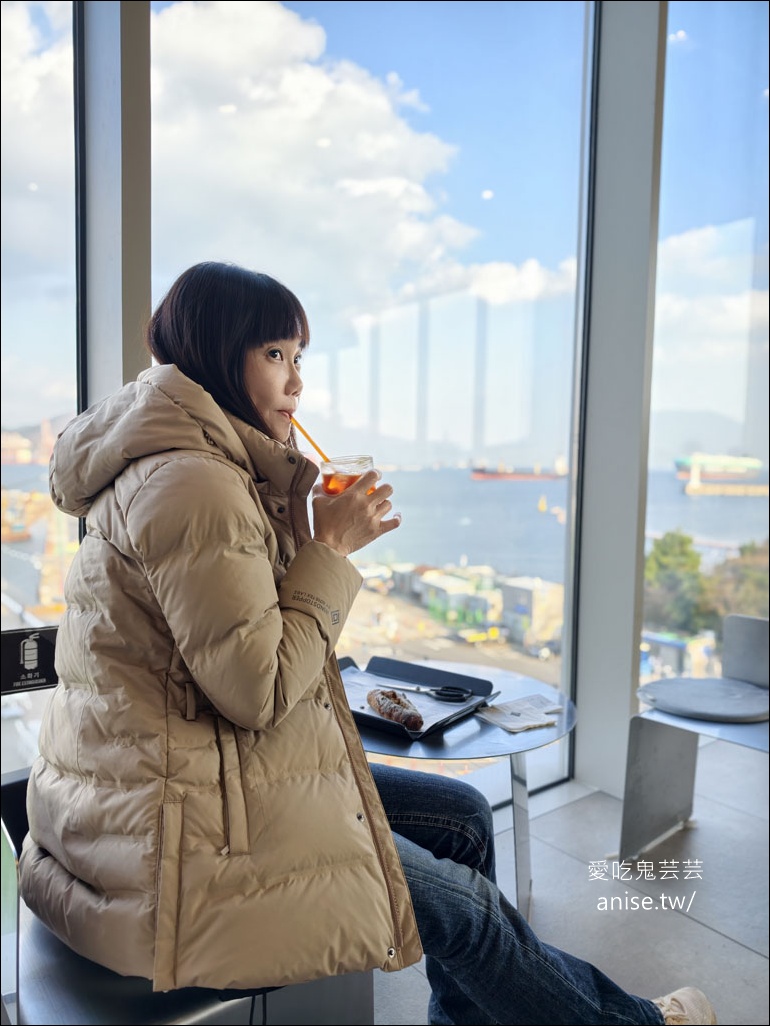 P.ARK，釜山影島海景咖啡廳，不僅有絕景，烘焙也超有水準！