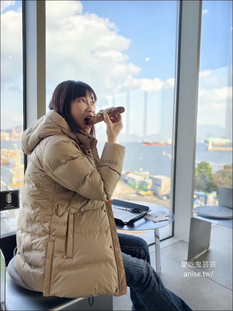 P.ARK，釜山影島海景咖啡廳，不僅有絕景，烘焙也超有水準！