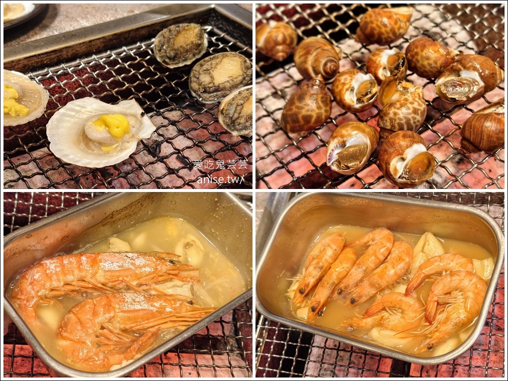 吃爆生蠔、牛舌！ 津炙燒烤，澎湖生蠔、牛舌、牛小排、干貝、鮑魚、天使紅蝦通通吃到飽！