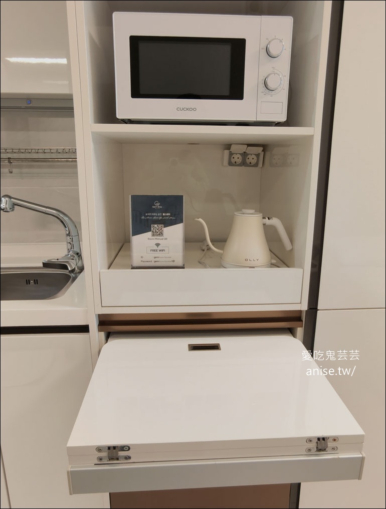 釜山住宿推薦 | 西面吉姆斯特酒店GEMSTAY，12號出口有電梯，地理位置超便利