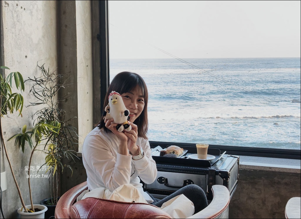 青沙浦海景咖啡 | Liberta，海雲台膠囊列車盡頭，海景第一排烘焙咖啡店
