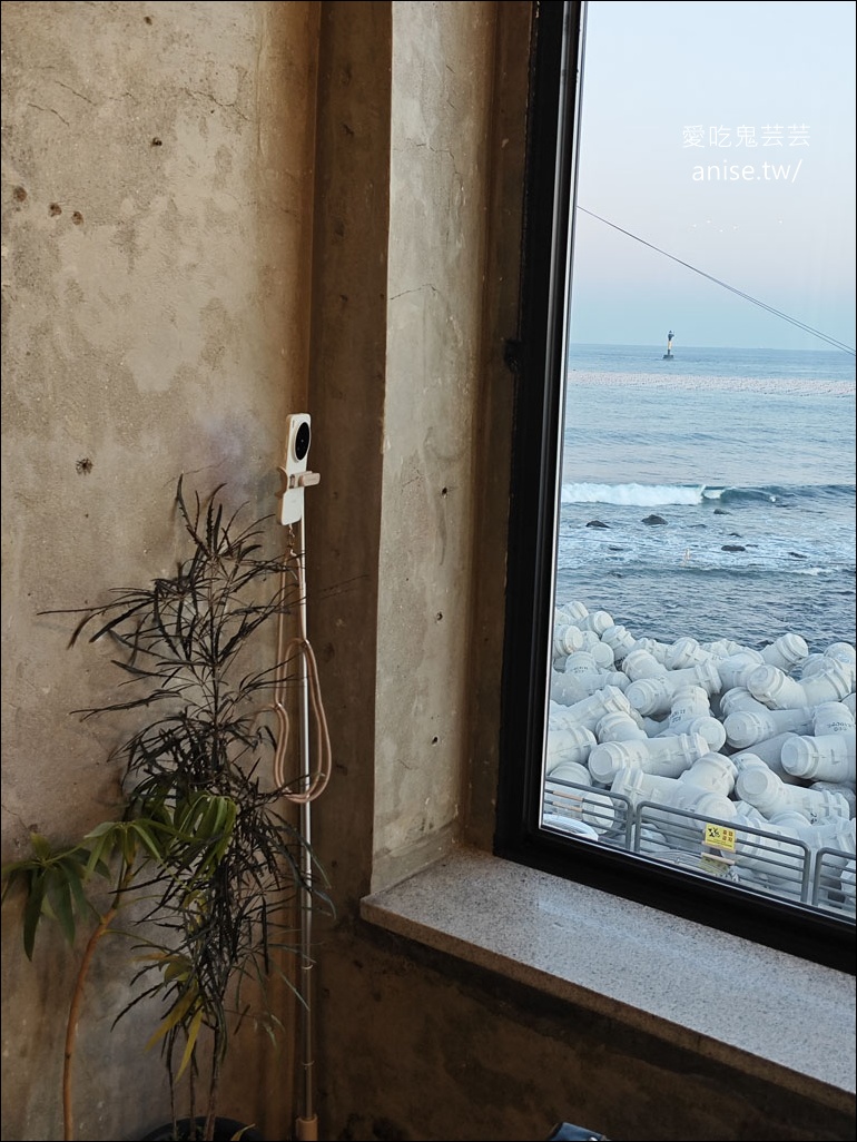青沙浦海景咖啡 | Liberta，海雲台膠囊列車盡頭，海景第一排烘焙咖啡店