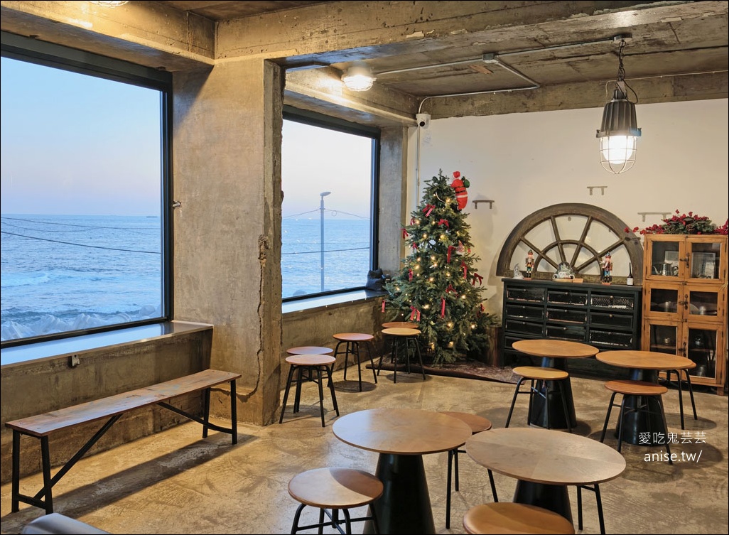青沙浦海景咖啡 | Liberta，海雲台膠囊列車盡頭，海景第一排烘焙咖啡店