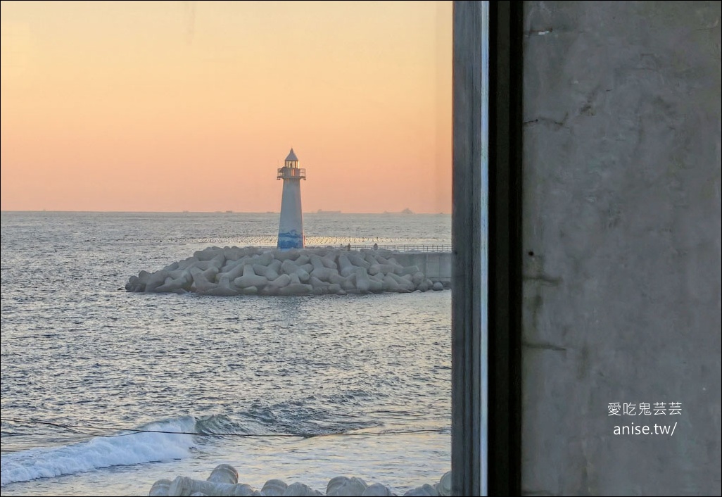青沙浦海景咖啡 | Liberta，海雲台膠囊列車盡頭，海景第一排烘焙咖啡店