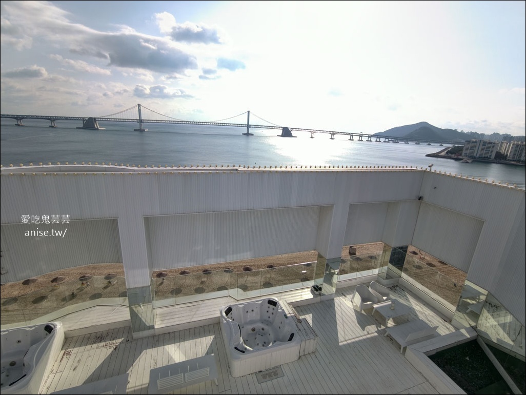 廣安里CP值最高海景住宿 | 廣安里飯店1 (Gwanganli Hotel 1) ，有膠囊房、宿舍房、一般房型