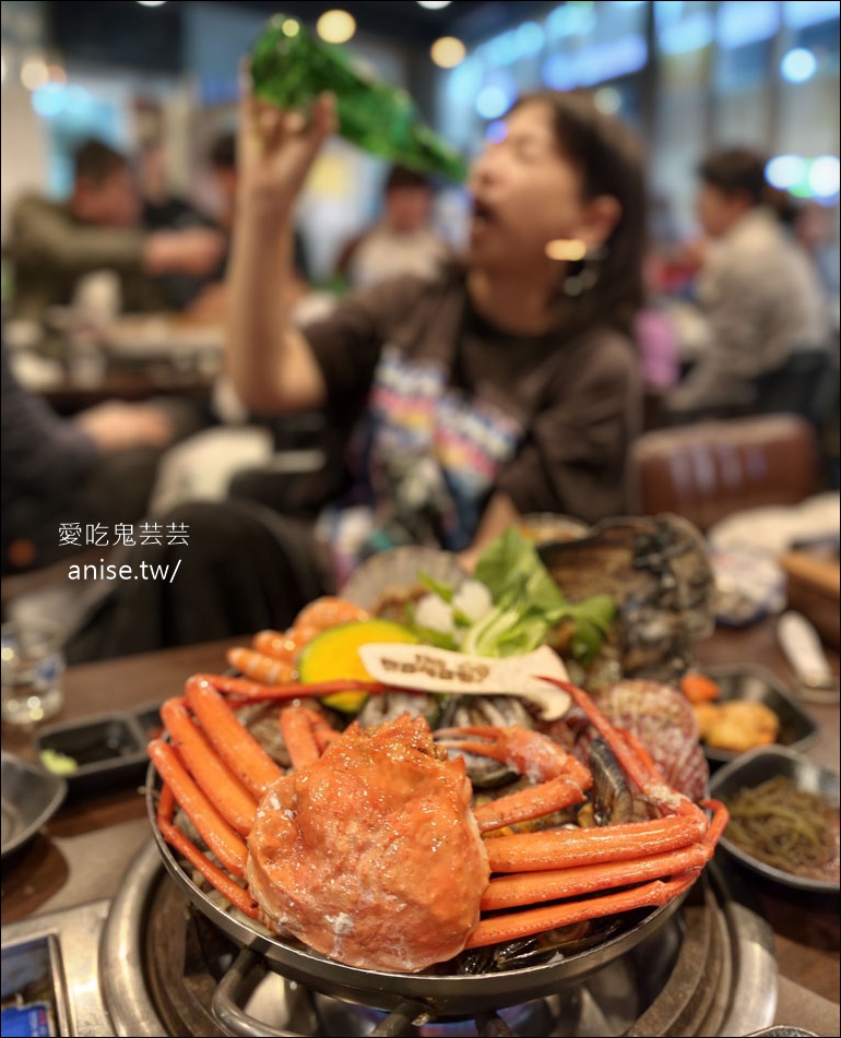 海雲台the名品海鮮湯烤貝類,熱呼呼的海鮮火鍋 海雲台the名品海鮮湯烤貝類,熱呼呼的海鮮火鍋